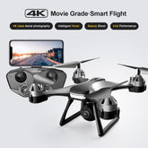 Remote Control Drone Helicopter With 4K HD Professional Dual Camera - Smart Tech Shopping